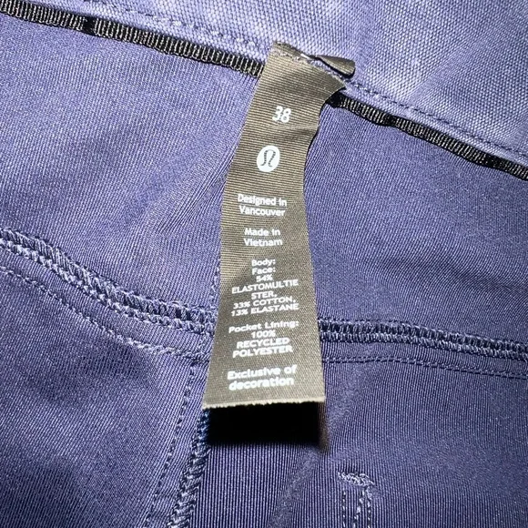 Lululemon Mens Utilitech Navy Pants